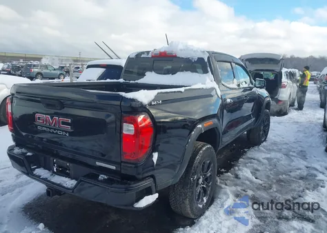 2023 GMC Canyon 4Wd Short Box Elevation from USA, damaged, VIN 1GTP6BEK1P1201736